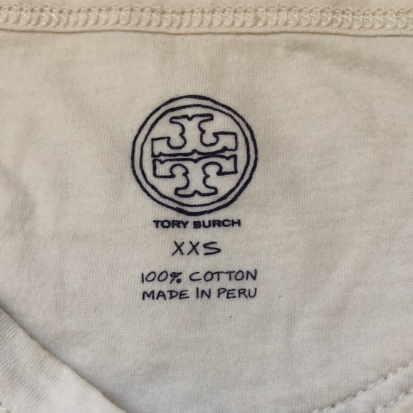 Tory Burch Blue Monarch Nerina Stripe Tee Combo - Picture 3 of 4